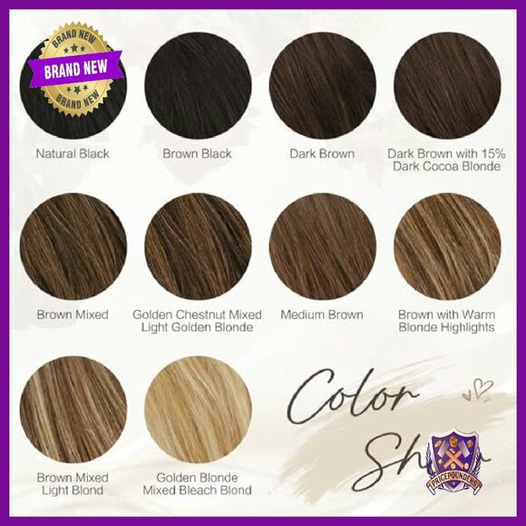 Real Human Hair Bun Clip Ponytail Extension, Straight Updo main image 6
